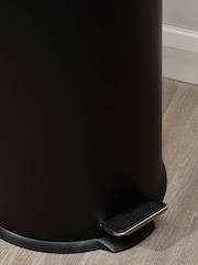 Maison by Premier Black 30Ltr Pedal Bin Matte Black - Image 3 of 3