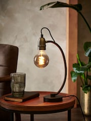 Black Madison Table Lamp - Image 1 of 8