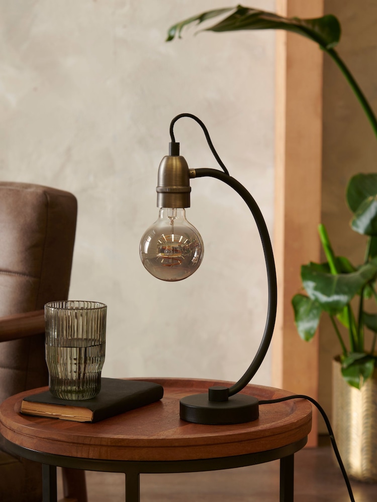 Black Madison Table Lamp - Image 2 of 8