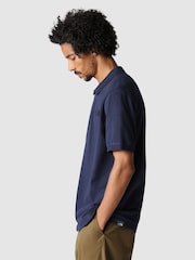 The North Face Blue Mens Piquet 100% Cotton Polo Shirt - Image 5 of 10