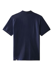 The North Face Blue Mens Piquet 100% Cotton Polo Shirt - Image 9 of 10