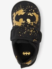 Batman Black Touch Fastening Cupsole Print Slippers - Image 3 of 5