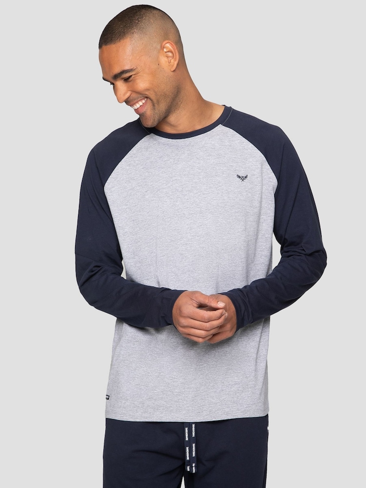Threadbare Black Blend Long Sleeve Pyjamas Set - Image 3 of 5