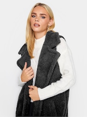 PixieGirl Petite Black Longline Gilet - Image 4 of 4