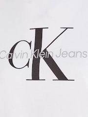 Calvin Klein Jeans 100% Cotton Core Monogram Regular Black T-Shirt - Image 5 of 5