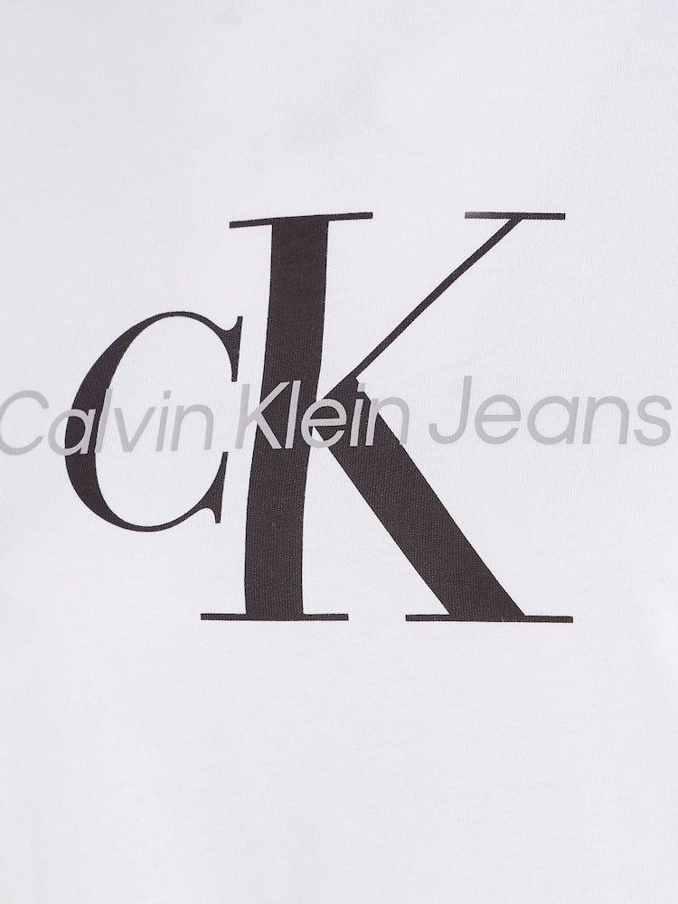 Calvin Klein Jeans 100% Cotton Core Monogram Regular Black T-Shirt - Image 5 of 5