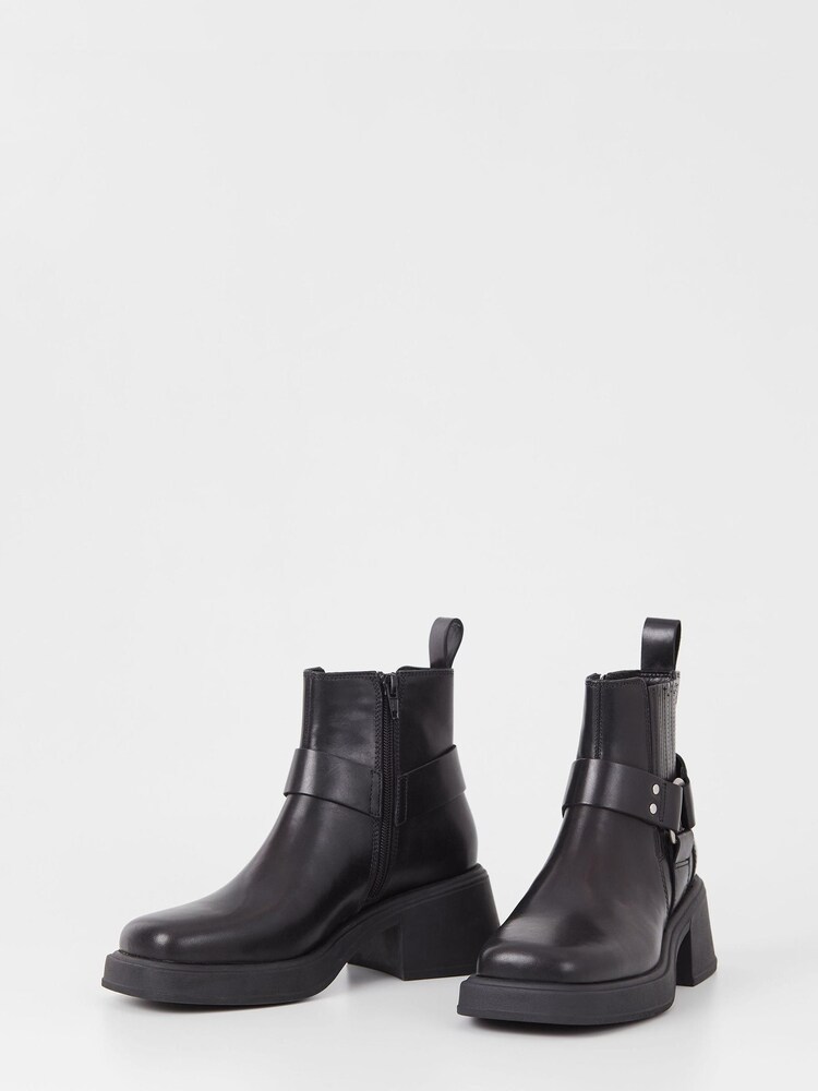 Vagabond Shoemakers Dorah Harness Black Boots - Image 2 of 3 Vagabond Shoemakers Dorah Harness Black Boots - Image 2 of 3