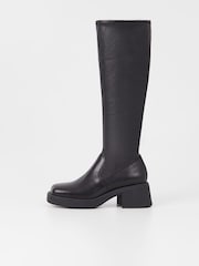 Vagabond Shoemakers Dorah Tall Stretch Black Boots - Image 1 of 3