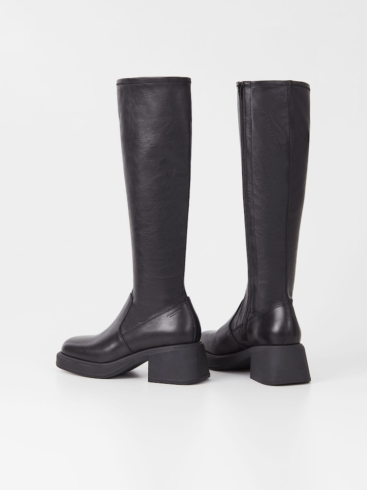Vagabond Shoemakers Dorah Tall Stretch Black Boots - Image 3 of 3