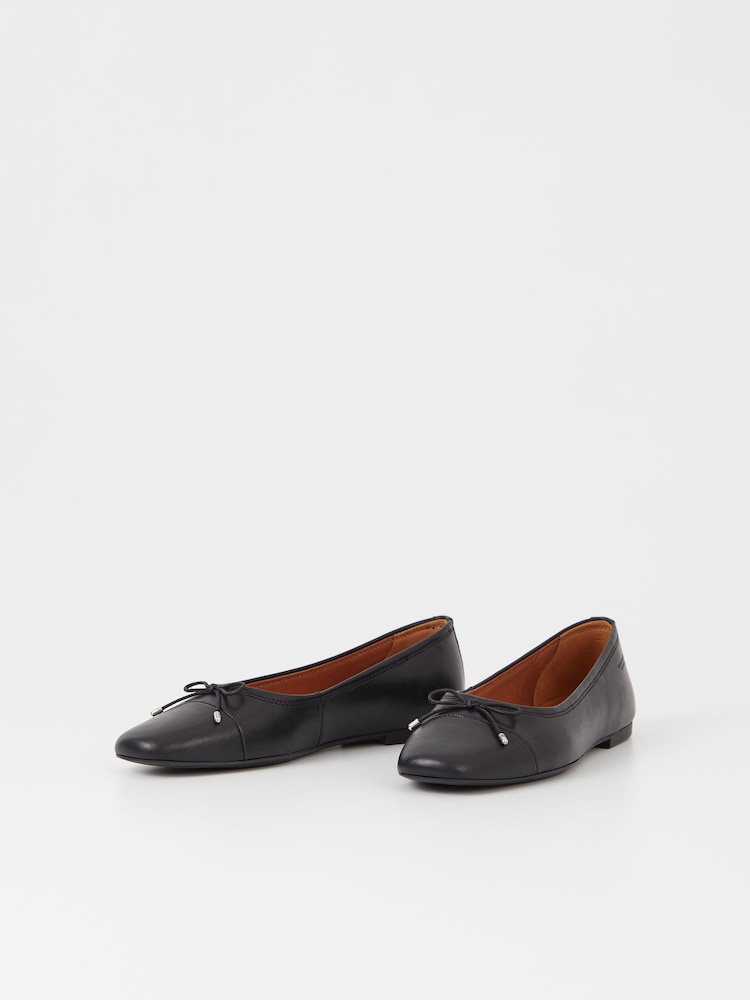 Vagabond Shoemakers Jolin Bow Ballerina Black Shoes - Image 2 of 3