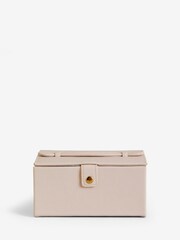 Nude Pink Faux Leather Jewellery Box Jewellery Box - Image 3 of 6