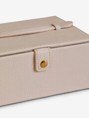Nude Pink Faux Leather Jewellery Box Jewellery Box - Image 6 of 6