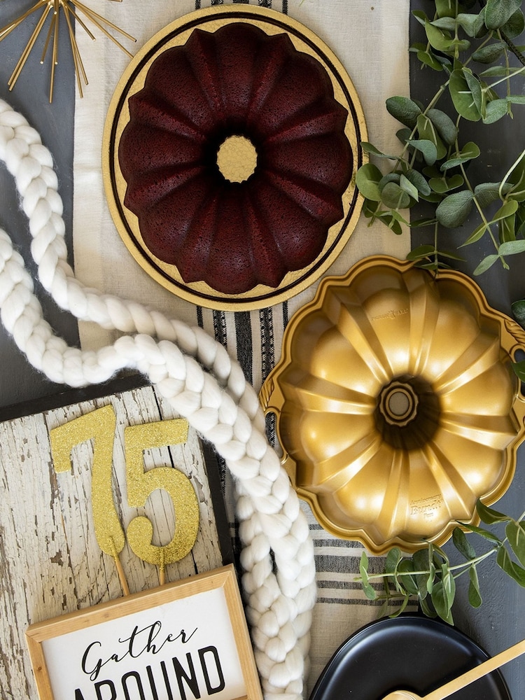 NORDICWARE Gold Anniversary Bundt Pan - Image 1 of 4