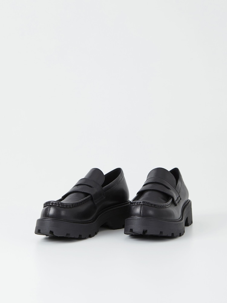 Vagabond Shoemakers Cosmo Penny Black Loafers - Image 2 of 3