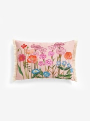 Lucy Tiffney Floral 100% Cotton Cushion - Image 3 of 6