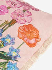 Lucy Tiffney Floral 100% Cotton Cushion - Image 5 of 6