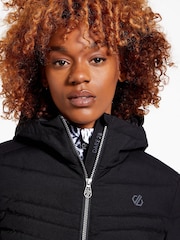 Black Dare 2b x Next Hit The Slopes Premium Belted Ski Jacket - Image 5 of 10