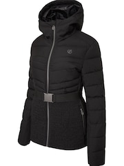 Black Dare 2b x Next Hit The Slopes Premium Belted Ski Jacket - Image 8 of 10