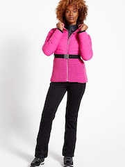 Pink Dare 2b x Next Hit The Slopes Premium Belted Ski Jacket - Image 6 of 9
