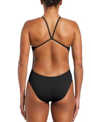 Nike Black Hydrastrong Cut-Out Swimsuit - Image 2 of 2
