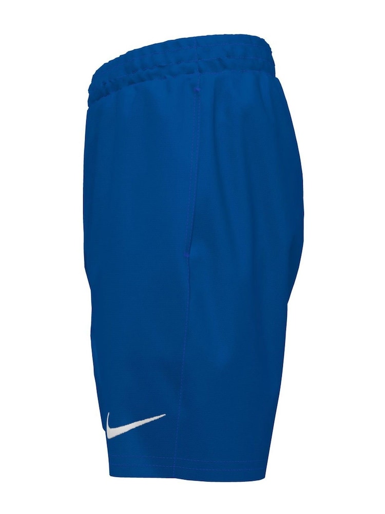 Nike Blue 6 Inch Essential Volley Swim Shorts - Image 3 of 3