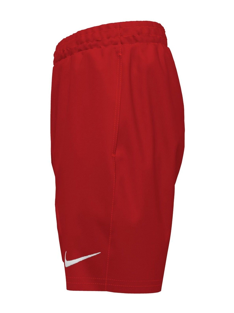 Nike Red 6 Inch Essential Volley Swim Shorts - Image 4 of 4