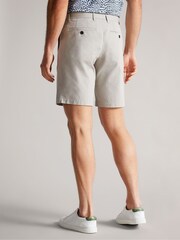 Ted Baker Grey Ashfrd Chino Shorts - Image 2 of 5
