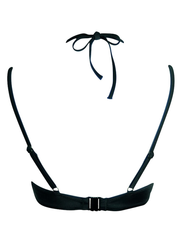 Pour Moi Black Padded Glamazon Bikini Top - Image 5 of 5