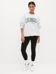 Grau Los Angeles - Grafik-Sweatshirt - Bild 3 von 8