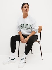 Grau Los Angeles - Grafik-Sweatshirt - Bild 4 von 8