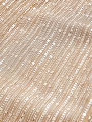 Gold Sequin Party Angel Sleeve Dress (3mths-10yrs) - Image 4 of 9