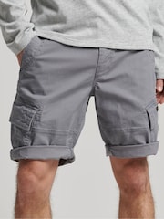 Серый - Шорты Superdry Vintage Logo Cargo Shorts - Изображение 4 из 7