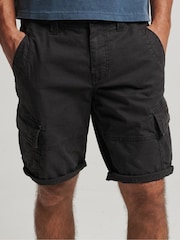 Черный - Шорты Superdry Vintage Logo Cargo Shorts - Изображение 2 из 5