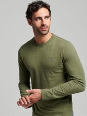 Superdry Langärmeliges Top mit gesticktem Vintage-Logo - Bild 1 von 6