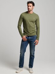 Superdry Langärmeliges Top mit gesticktem Vintage-Logo - Bild 2 von 6