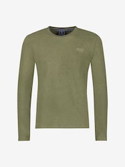 Superdry Langärmeliges Top mit gesticktem Vintage-Logo - Bild 6 von 6