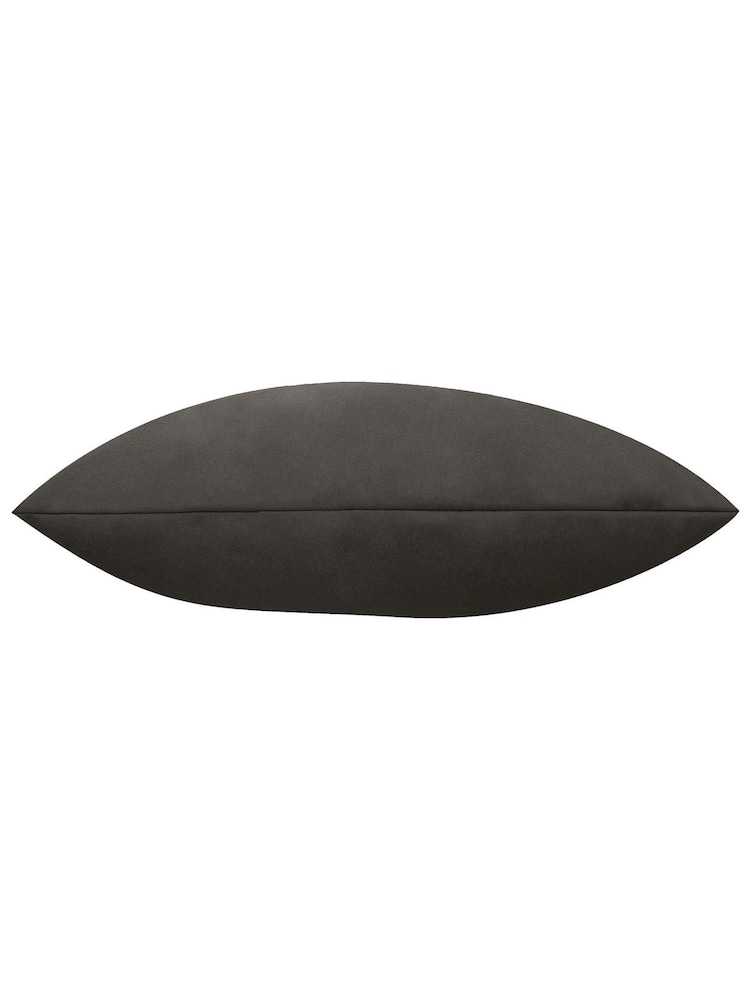 furn. Grey Plain Large Water UV Resistant Outdoor Floor Cushion - Image 2 of 3 furn. Grey Plain Large Water UV Resistant Outdoor Floor Cushion - Image 2 of 3