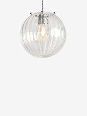 Clear Bourton Easy Fit Pendant Lamp Shade - Image 6 of 6