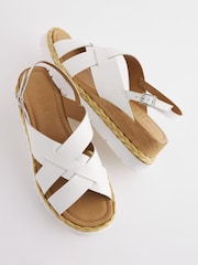 White Forever Comfort® Crossover Sports Wedges - Image 5 of 6
