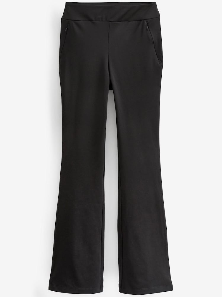 Black Wide Leg Next Elements Outdoor Thermal Trousers - Image 5 of 5