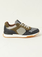 FatFace Blue Colourblock Trainers - Image 1 of 3