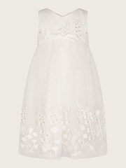 Monsoon Natural Embroidered Meadow Maxi Dress - Image 1 of 3