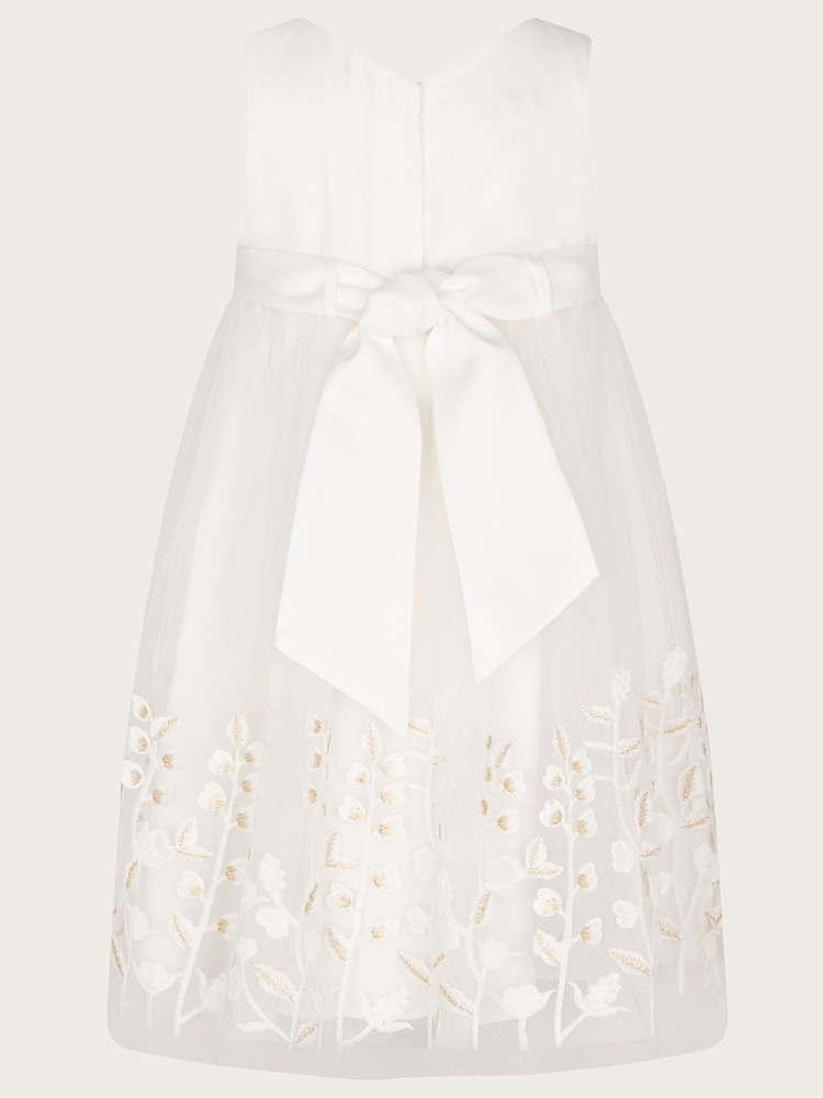 Monsoon Natural Embroidered Meadow Maxi Dress - Image 2 of 3