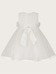 Monsoon Natural Baby Rosanna 3D Christening Dress - Image 2 of 3