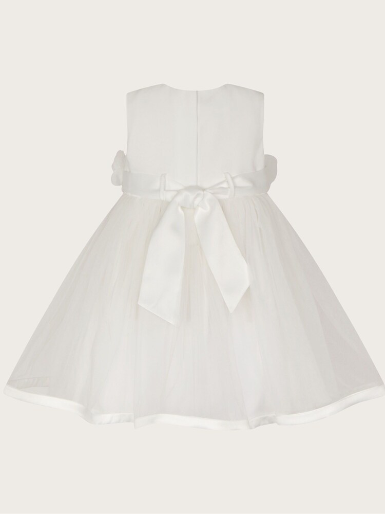 Monsoon Natural Baby Rosanna 3D Christening Dress - Image 2 of 3