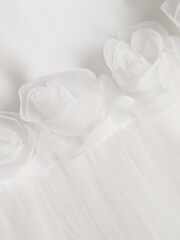 Monsoon Natural Baby Rosanna 3D Christening Dress - Image 3 of 3