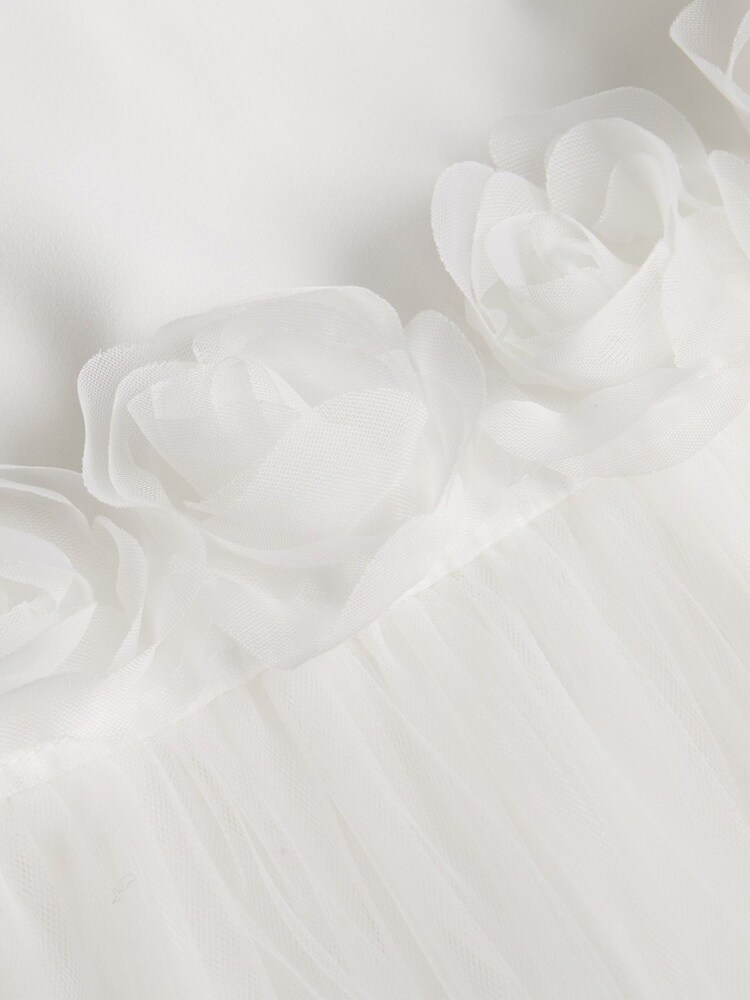 Monsoon Natural Baby Rosanna 3D Christening Dress - Image 3 of 3