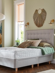 Silentnight Miracoil White Pillowtop Mattress - Image 1 of 5