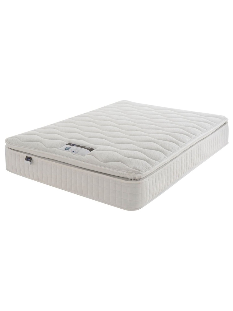 Silentnight White 1000 Mirapocket Pillow Top Mattress - Image 1 of 5
