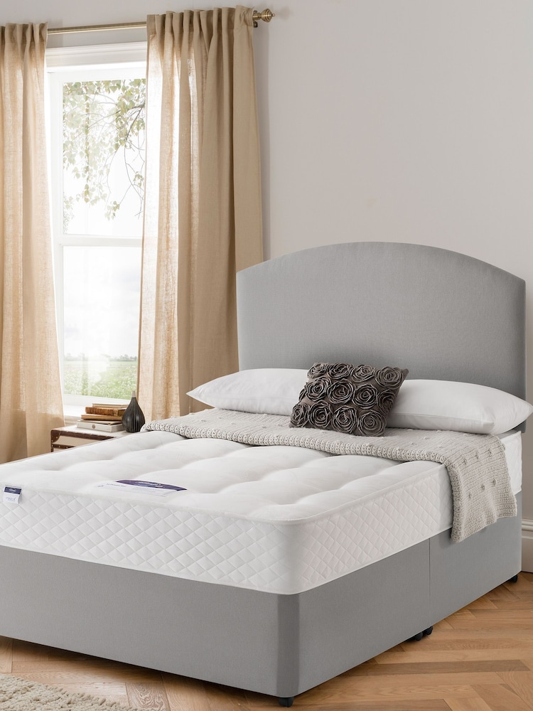 Silentnight White Miracoil Tufted Mattress - Image 1 of 5